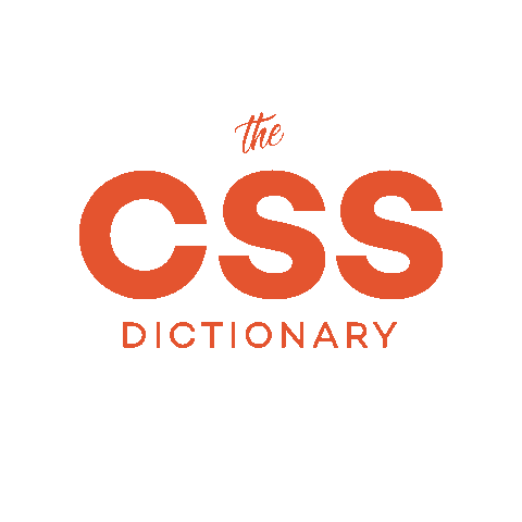 thecssdictionary web code coding web design Sticker
