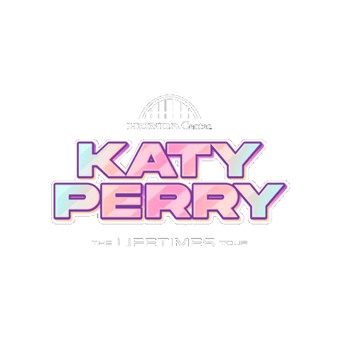 Katy Perry Anaheim Sticker by Honda Center