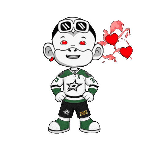 Dallas Stars Sticker by Zhot