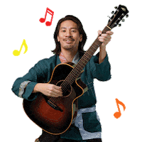 YoshimotoIndonesia guitar musician musik kato Sticker