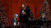 brett eldredge christmas in rockefeller 2018 GIF by NBC