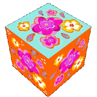 Happy Pink Sticker by Daisy Lemon