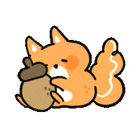 YAJSO 松鼠 鴨嘴獸 堅果 yajso Sticker