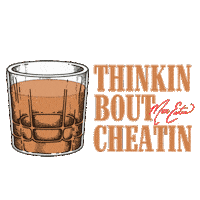 Country Music Whiskey Sticker by Mae Estes
