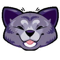 Happy Dog Sticker