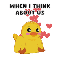 Rubber Duck Love Sticker by MeetDuckey