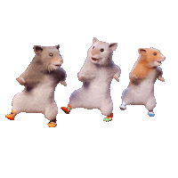 Happy Dance Sticker by Dedoles