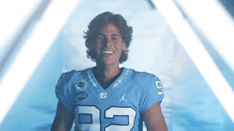 North Carolina Football GIF by UNC Tar Heels
