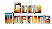 Good Morning 3D Sticker