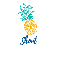 margritco pineapple downsyndrome theluckyfew margritco Sticker