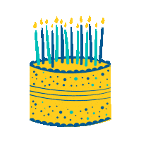 Birthday Downsyndrome Sticker by Margrit Co.