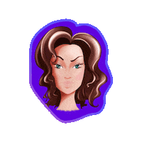 Elvirasketch Sticker