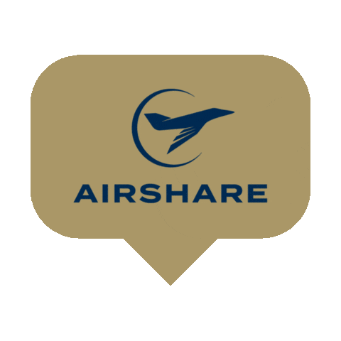 FlyAirshare giphyupload logo travel like Sticker