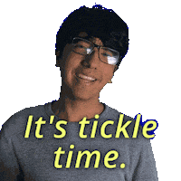 Time Tickling Sticker