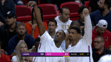 Hold It Miami Heat GIF by NBA