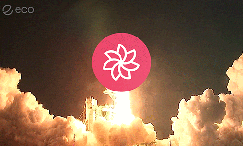 To The Moon Crypto GIF by Eco