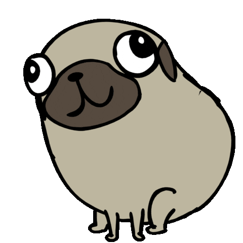 Happy Dog Sticker by Joje Sanchez