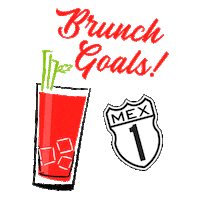 Bloody Mary Cheers Sticker by Mex 1 Coastal Cantina