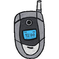 Phone Hello Sticker