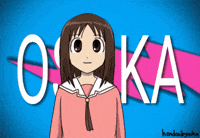Azumanga Daioh Fanart GIF