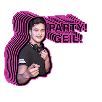 Party Justin Sticker by Discothek E-Dry