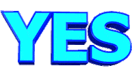 Reaction Yes Sticker by GIPHY Text