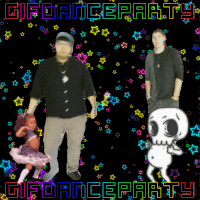 gif_dance_party gif dance party museum of the moving image gif elevator GIF