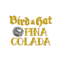 Pina Colada Sticker by The Bird & Hat