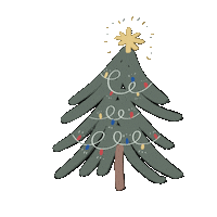 Christmas Tree Sticker