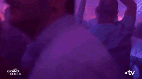 Alice Partying GIF by Un si grand soleil
