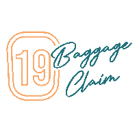 Runway19Coffee baggage claim runway19coffee runway 19 coffee runway19 Sticker