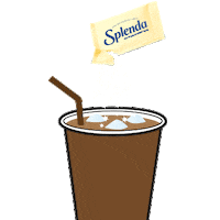SplendaSweeteners happy coffee tea motivation Sticker