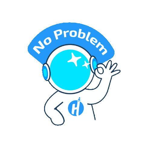 Happy No Problem Sticker by Hodlnaut
