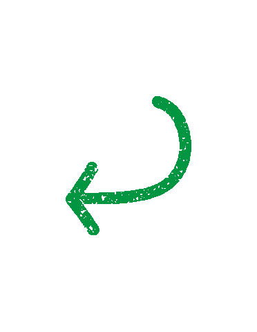 Look Arrow Sticker by camping wagner