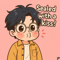 Leaning In Sealed With A Kiss GIF by Persona