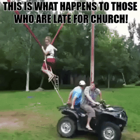 darob-giphy giphygifmaker giphyattribution bungee sling shot church GIF