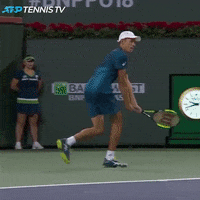 indian wells speed GIF by Tennis TV