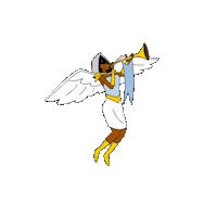 Angel Heaven Sticker by Rare Americans