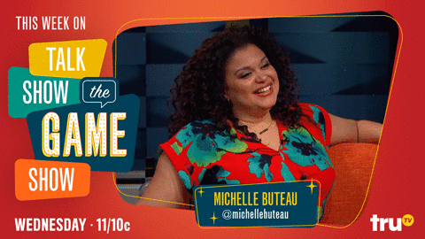 michelle buteau laughing GIF by truTV