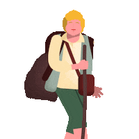 The Hobbit Sam Sticker by Junder Lane