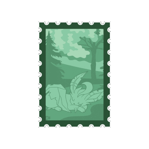 Stamp Sleeping Sticker by Pokémon