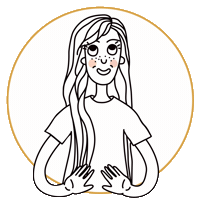 Virag Sticker by Virágbuborék Műhely