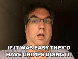 humour chimps GIF by Stoneham Press