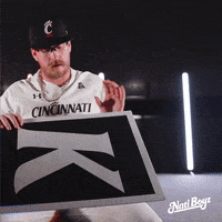 College Baseball GIF by Cincinnati Bearcats