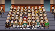 talk show applause GIF by South Park 