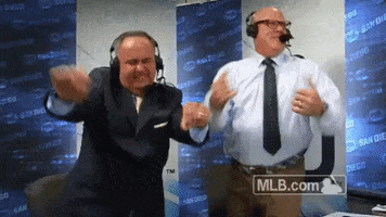 Don Orsillo Dancing GIF by San Diego Padres