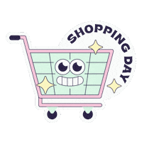 Shopping Shop Sticker by Nudara