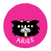 Cats Zodiac Sticker by BadgeBomb