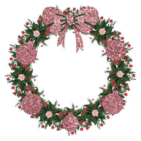Natal Guirlanda Sticker