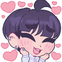 In Love Heart Sticker